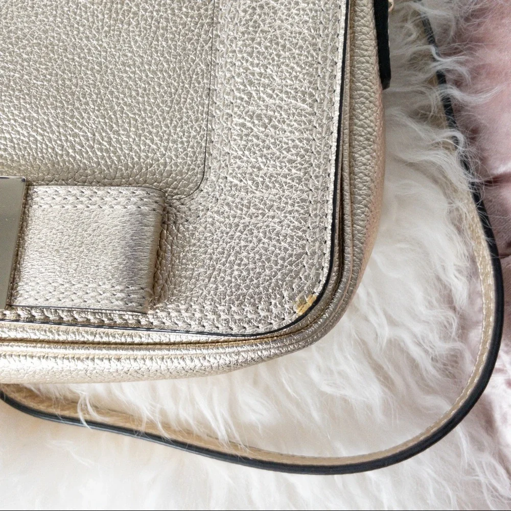 Kate Spade New York Gold Primrose Hill Bow Kaelin Leather Crossbody Bag, NWOT - Picture 7 of 7